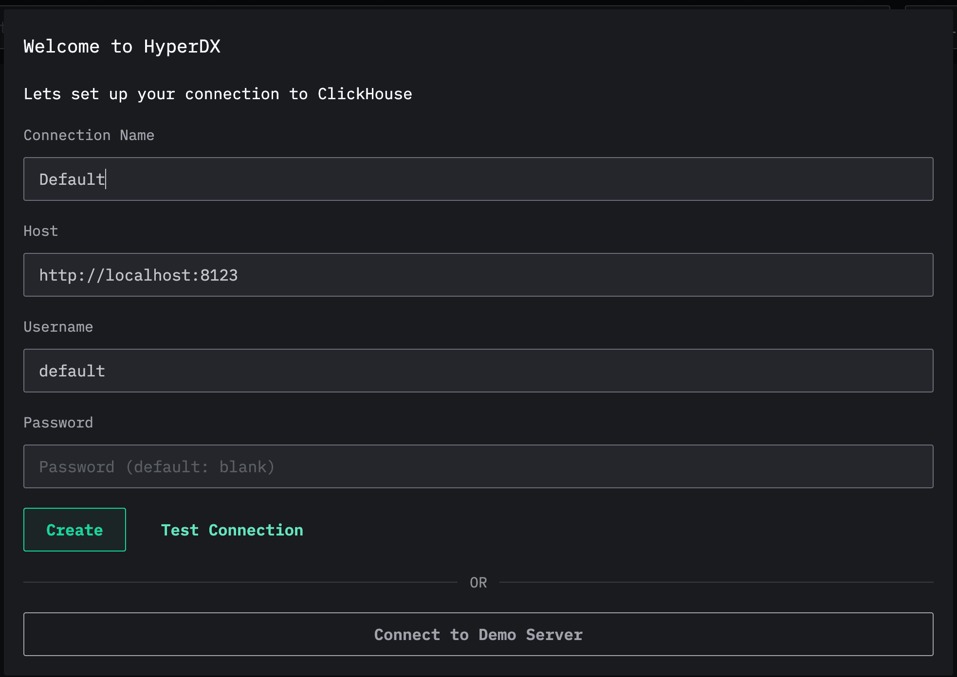 HyperDX Login