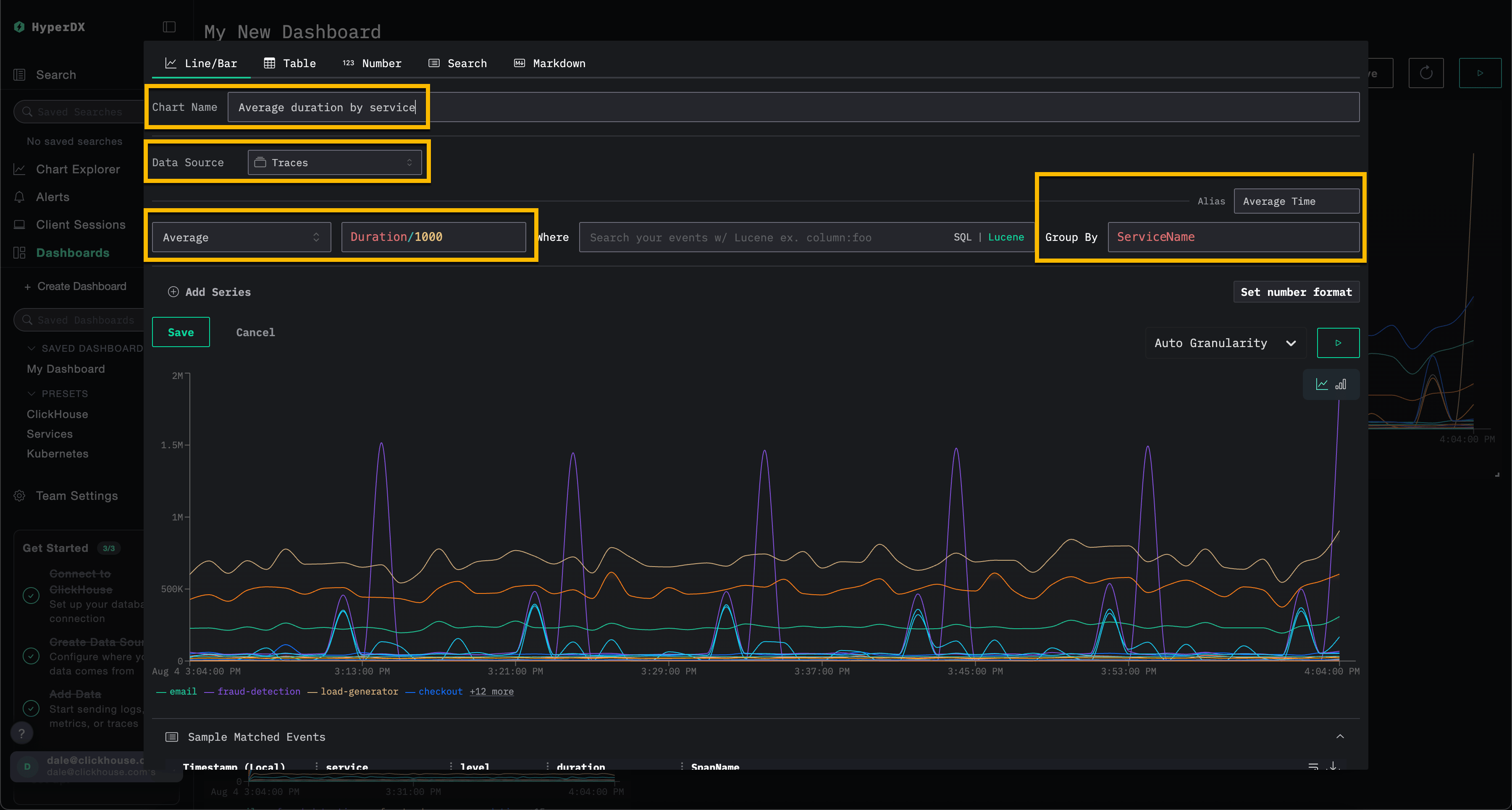 Create Dashboard Visualization